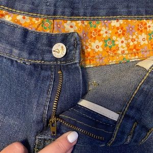 Never warn Jean shorts! Super cute!